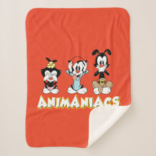 Animaniacs   Warner Siblings "No Evil" Grafik Sherpadecke