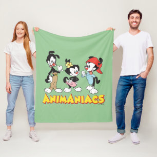 Animaniacs   Yakko, Dot, and Wakko Standing Fleecedecke