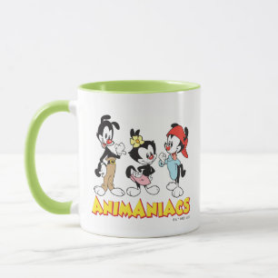 Animaniacs   Yakko, Dot, and Wakko Standing Tasse