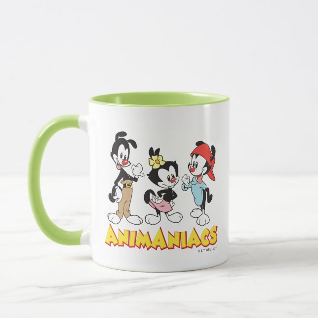 Animaniacs | Yakko, Dot, and Wakko Standing Tasse (Links)