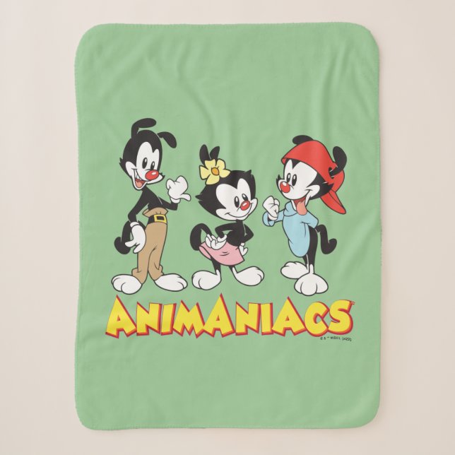 Animaniacs | Yakko, Dot und Wakko Stehend Sherpadecke (Vorderseite)