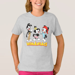 Animaniacs Yakko, Dot und Wakko Stehend T-Shirt