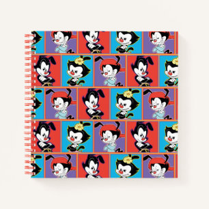 Animaniacs   Yakko, Dot, & Wakko Panel Grafik Notizbuch