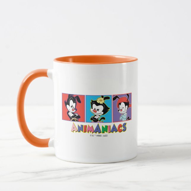 Animaniacs | Yakko, Dot, & Wakko Panel Grafik Tasse (Links)