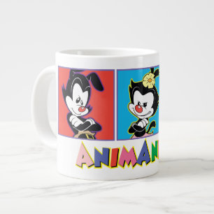 Animaniacs Yakko, Dot, & Wakko Panel Graphic Jumbo-Tasse