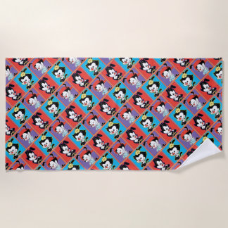 Animaniacs | Yakko, Dot, & Wakko Panel Graphic Strandtuch