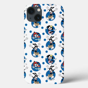 Animaniacs Yakko, Wakko & Dot Circle Pattern Case-Mate iPhone Hülle