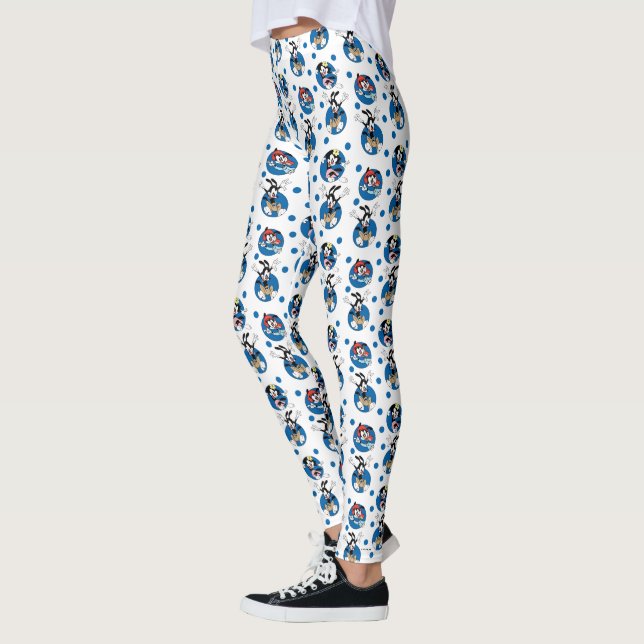 Animaniacs | Yakko, Wakko & Dot Circle Pattern Leggings (Links)