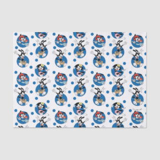 Animaniacs | Yakko, Wakko & Dot Circle Pattern Seidenpapier