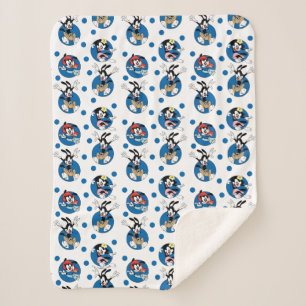 Animaniacs Yakko, Wakko & Dot Circle Pattern Sherpadecke