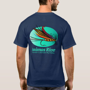 Animas-Fluss (Fliege) T-Shirt