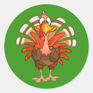 Animated Turkey Stickers