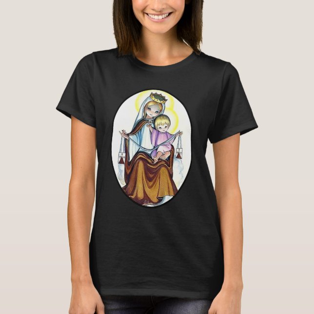 Animated Virgin Mary T-Shirt (Vorderseite)
