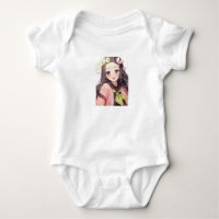 Animation Baby Body Anzug