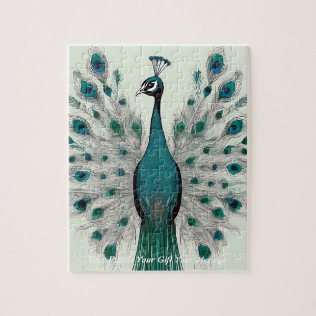 Animation Boho Pfau (Vertikal)