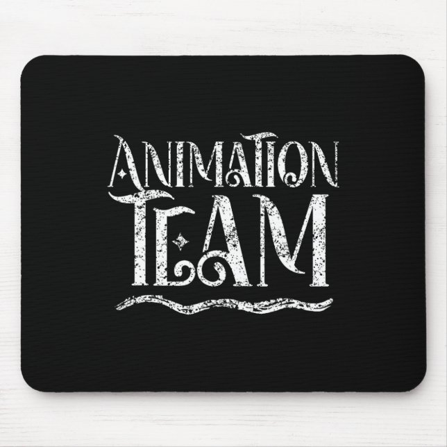 Animations-Team-Animator Animationsjob  Mousepad (Vorne)