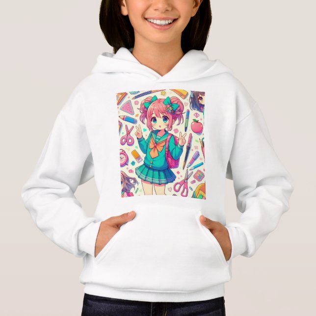 Animationsstudent Hoodie (Vorderseite)