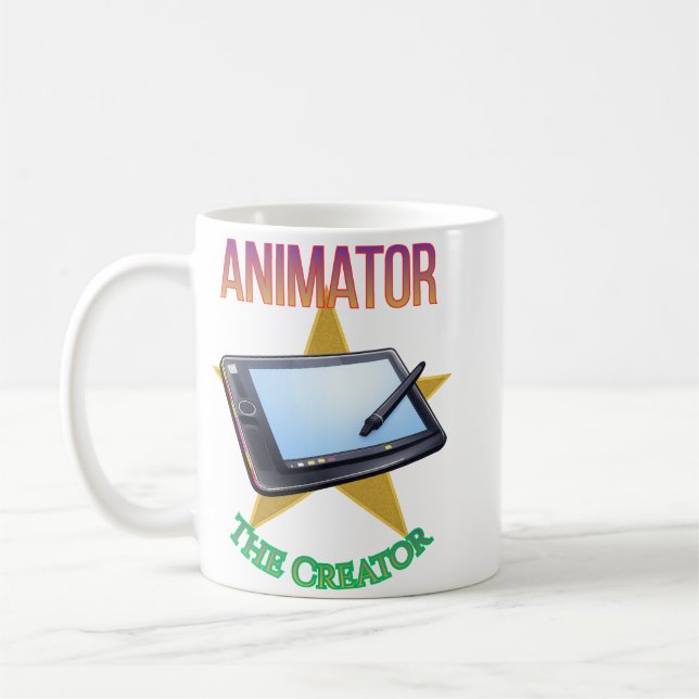 Animator - Der Schöpfer Kaffeetasse (Links)