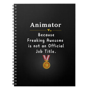 Animator Notizblock
