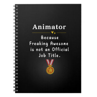 Animator Notizblock