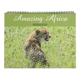 animaux africains grand calendrier 2027