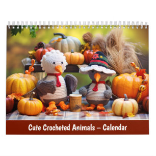 Animaux au Crochet Mignons – Calendrier