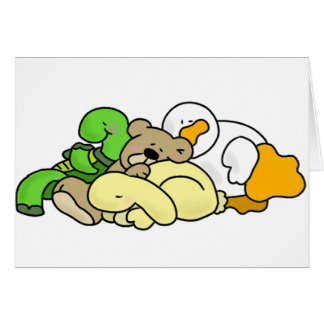 Animaux de bébé de sommeil