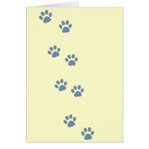 animaux de compagnie chiens chat pawprints
