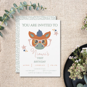 Animaux de ferme personnalisés Invitation d'annive