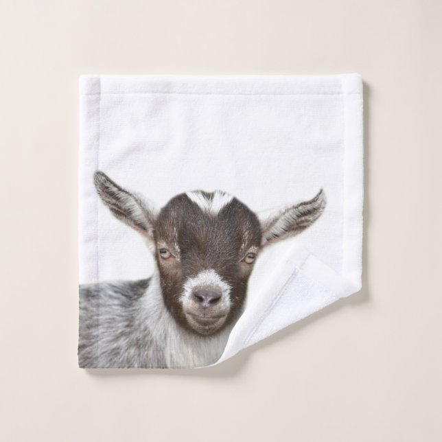 Animaux de la ferme de chèvres (Gant de toilette)