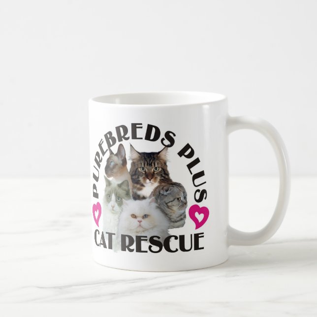 Animaux de race plus la tasse de délivrance de (Droite)