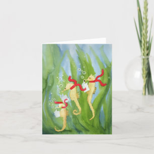 Animaux de vacances insolites : Carte hippocampe 4