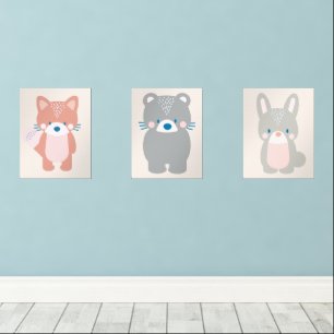 Animaux des bois Porter Fox Bunny Nursery