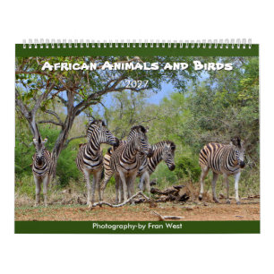 Animaux et Oiseaux d'Afrique Calendrier 2027