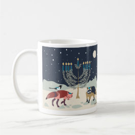 Animaux Hanoukka Menorah Desert Coffee Mug