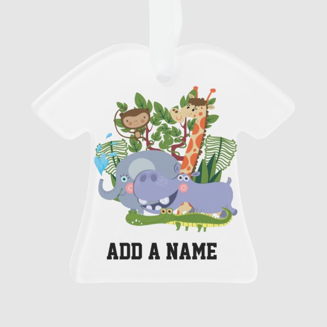 Animaux mignons de safari (devant)