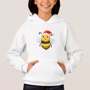 Animaux mignons hiver jaune ABEILLE Père Noël Noël