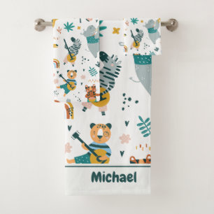 Animaux musicaux en bois