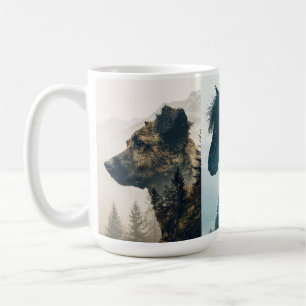 Animaux rustiques Mugs paysages forestiers