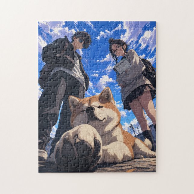 Anime Akita (Vertikal)