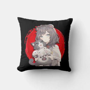 Anime and Cats Lover Japanese Manga kawaii Otaku G Kissen