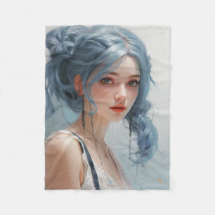 Anime Ariana Fleece Blanket