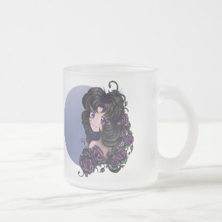Anime-Augen! Kawaii niedliche Anime Manga Mädchen Mattglastasse