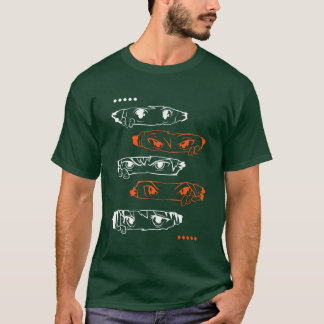 Anime-Augen Spezielle Geschenke für Anime-Liebhabe T-Shirt