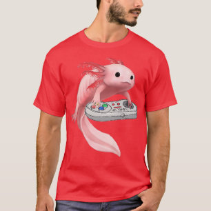 Anime Axolotl Waifu, Liebe Anime Ramen und Sketc T-Shirt