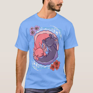 Anime Axolotl Waifu, Liebe Anime Ramen und Sketc T-Shirt