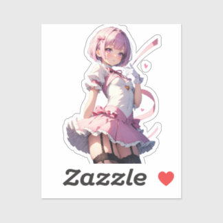 Anime Beauty Aufkleber
