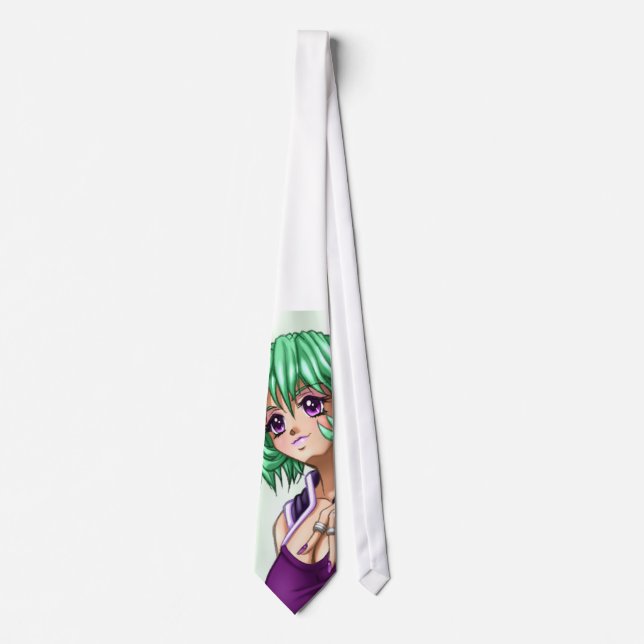 Anime bedecken oben Mädchen Krawatte (Vorderseite)