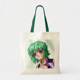 Anime bedecken oben Mädchen Tragetasche