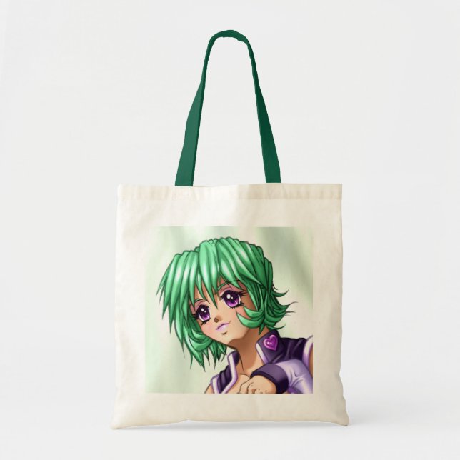 Anime bedecken oben Mädchen Tragetasche (Vorne)